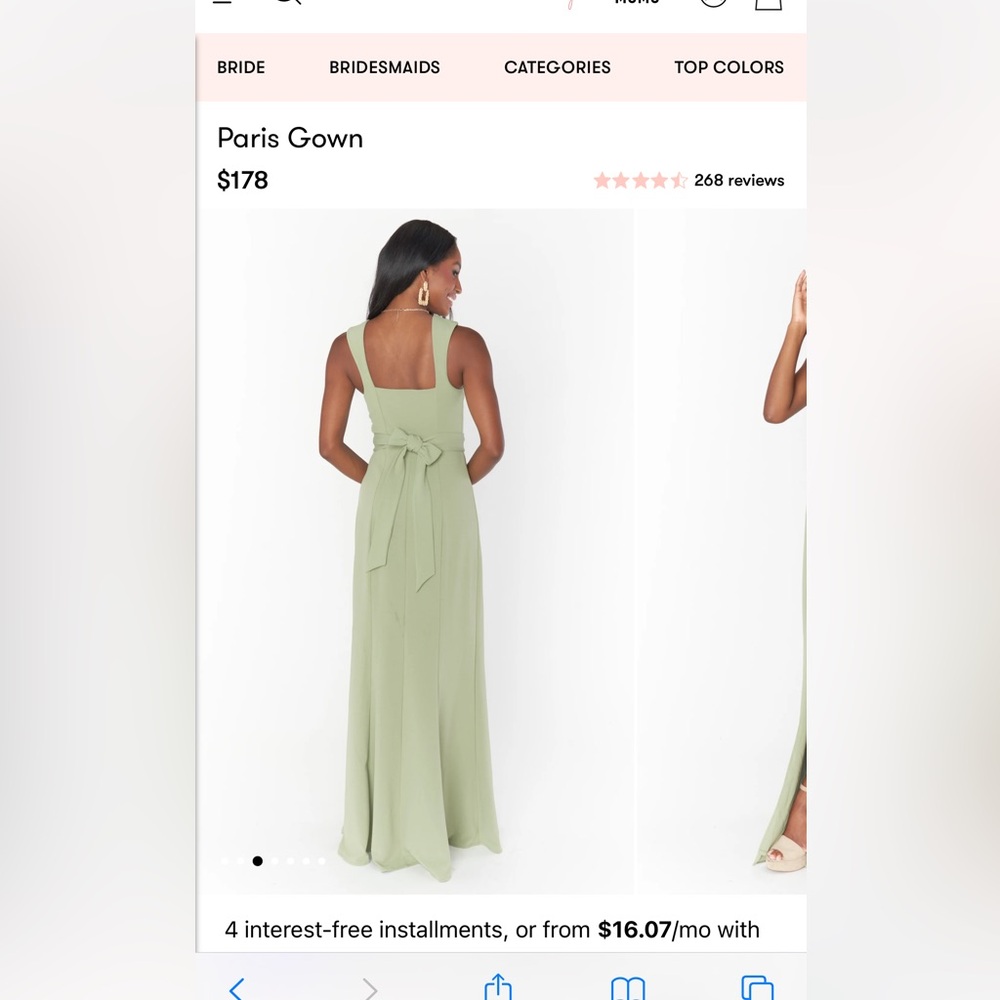 Show Me Your MuMu - Moss Green Paris Dress